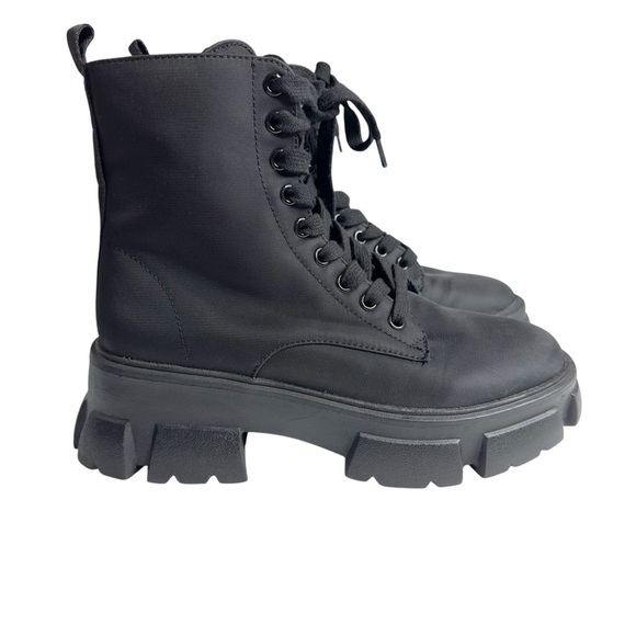 Steve Madden Thora-P Combat Boots | Women’s Size 6.5M L/7M R mismatched - Picture 3 of 12